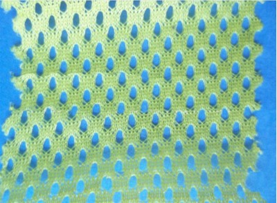 PH-YN  反光布 五孔一圓網眼布   成份：100%滌綸   紗支50D   45度照